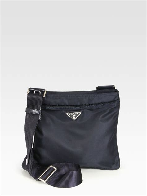 prada messenger bag blue|Prada Messenger bag female.